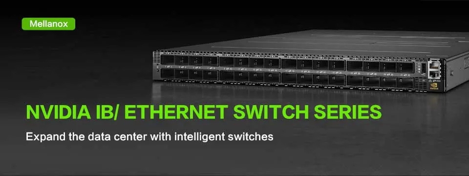 920-9b110-00rh-0m0 Mellanox Mqm8700-HS2r Quantum Hdr Infiniband Switch 40 Qsfp56 Ports Transmissie snelheid 10/100/1000Mbps 2