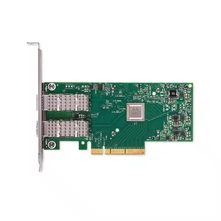 Nvidia MCX631432AN-ADAB ConnectX-6 Lx EN Adapterkaart, 25 GbE OCP3.0, met Host Management, Dual-Port SFP28, PCIe 4.0 x8, Geen Crypto, Duimschroef (Treklipje) Beugel 0