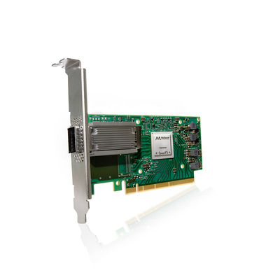 De Kaart VPI Mellanox 100gbe Nic Adapter Card mcx555a-ECAT connectX-5 EDR 100GbE van het Mellanoxnetwerk
