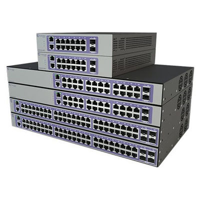 1000 Base-X SFP Extremeswitching Netwerk 16566 210 12T GE2 28 Gbps 20.8 Mpps nieuw en origineel