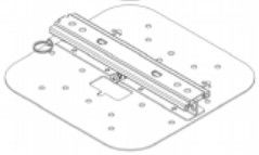 R1C72A Plafond van de Toegangspunten van Aruba zet het Draadloze ap-mnt-mp10-e op