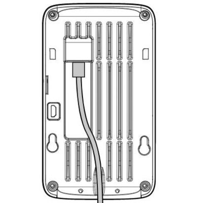 2x2 verenigde de Gastvrijheidsap van Aruba de Reeksap 505H van toegangspunten 500H (RW) Met 1+4 Ethernet PSE USB
