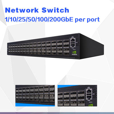 100GbE 2U Open Mellanox Network Switch MSN4600-CS2FC met Cumulus Ethernet