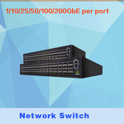 100GbE 2U Open Mellanox Network Switch MSN4600-CS2FC met Cumulus Ethernet