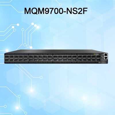 MQM9790-NS2F Mellanox Network Switch P2C Airflow 64 Port NDR 32 OSFP Port Niet beheerd