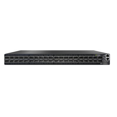 MQM9790-NS2F Mellanox Network Switch P2C Airflow 64 Port NDR 32 OSFP Port Niet beheerd