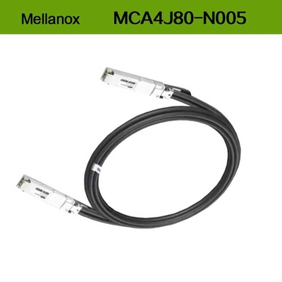 Mellanox DAC-kabel MCA4J80-N005 Actieve koperkabel IB Twin Port NDR 800 Gb/s OSFP 5 meter