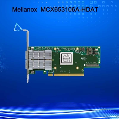 ConnectX-6 MCX653106A-HDAT VPI Mellanox Netwerkkaart 200Gb/S InfiniBand en Ethernet Adapter