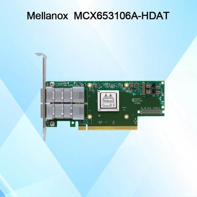 ConnectX-6 MCX653106A-HDAT VPI Mellanox Netwerkkaart 200Gb/S InfiniBand en Ethernet Adapter