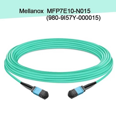 MFP7E10-N015 ((980-9I57Y-000015) Mellanox AOC MPO-12/APC-To MPO12/APC 8 vezels 15M