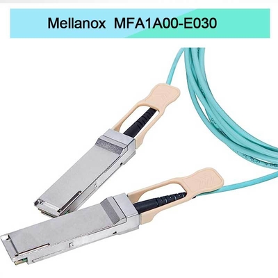 VCSEL-gebaseerde QSFP Mellanox AOC-kabel MFA1A00-E030 IB EDR tot 100 Gb/s