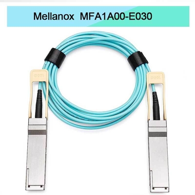 VCSEL-gebaseerde QSFP Mellanox AOC-kabel MFA1A00-E030 IB EDR tot 100 Gb/s