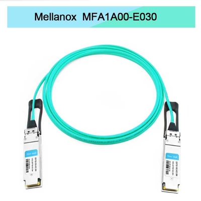 VCSEL-gebaseerde QSFP Mellanox AOC-kabel MFA1A00-E030 IB EDR tot 100 Gb/s