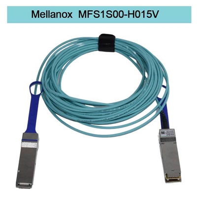 Van de de Vezelkabel van de Mellanoxaoc DAC kabel MFS1S00-H015V Aoc Snelle Efficiënte de Data Centerverbindingen 100GbE 25GbE