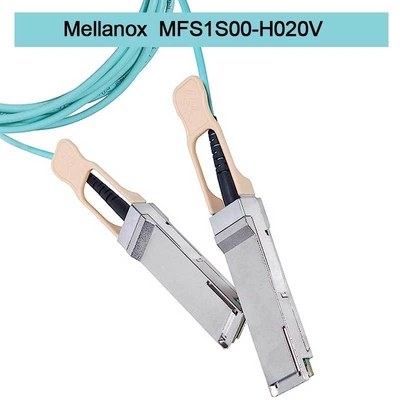 MFS1S00-H020V(980-9I45T-00H020) Mellanox AOC-kabel Ethernet 200GbE QSFP56 Actieve Optische Kabel infiniband kabels
