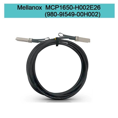 MCP1650-H002E26(980-9I549-00H002)  Mellanox DAC-kabel passief koper IB HDR tot 200 GB/s Qsfp56 2M