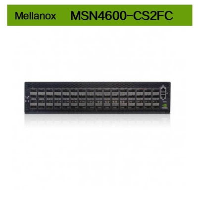 100GbE 2U Open Mellanox Network Switch MSN4600-CS2FC met Cumulus Ethernet