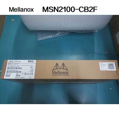 De Schakelaars Halve Breedte 10/25GbE en 100GbE van MSN2100-CB2F Mellanox Ethernet