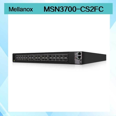 Cumulus Linux 2 AC PSUs Mellanox Netwerkschakelaar MSN3700 - de Havens van CS2FC 100GbE 1U 32 QSFP28