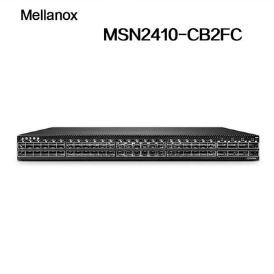 Van de het Netwerkschakelaar van MSN2410-CB2FC Mellanox sN2410Mellanox de Cumulus Linux 48 SFP28-Havens 8 QSFP28-Havens