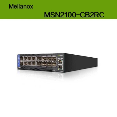 Max Speed EDR Nvidia Mellanox Spectrum gebaseerd op 100gbe 1u Open Ethernet Switch met Cumulus Linux MSN2100-CB2RC 16 Qsfp28 poorten