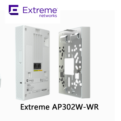 Extreme draadloze toegangspunten Indoor OFDMA toegangspunten Extreme AP302W-WR Wallplate