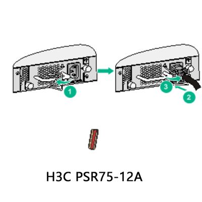 Versatile PSR75-12A Schakelaar Schakelaar stroomvoorziening voor elektronische apparaten PSR75-12A Karton