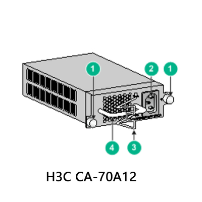H3c Ca-70A12 Hoogwaardige DC-voeding voor apparaten Karton 2.5A