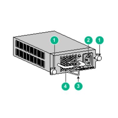 High-efficiency Lspm2150A 150W Asset-manageable AC Power Module voor netwerken