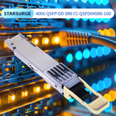 High-Speed 400g Qsfp-Dd Sr8 optische transceivermodule voor datacenters
