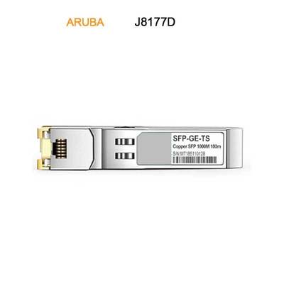 HPE Aruba Networking Switch 1G SFP RJ45 T 100M CAT5E Transceiver (J8177D)