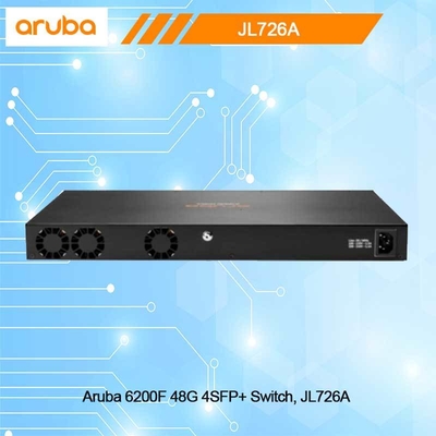 Hpe Aruba Networking Cx 6200f 48g 4SFP+ Switch (JL726A)