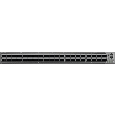 MQM9790-NS2F InfiniBand Mellanox netwerkswitch 64 poorten 400Gb/S 32 OSFP-poorten onbeheerd