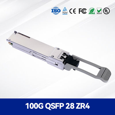 Premium 100G QSFP28 ZR4 80KM glasvezeltransceivermodule voor datacenters