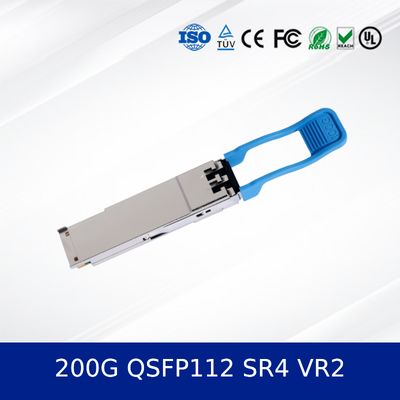 Hoge snelheid 200G QSFP112 SR4 VR2 transceiver voor datacenters Grote hoeveelheid spotgoederen
