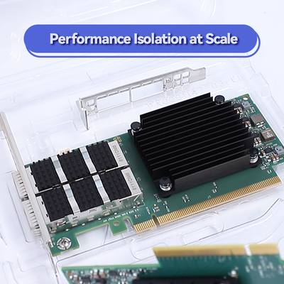 Mcx4121a-XCAT connectX-4 van de het Netwerkkaart 10GbE van Lx de ENGELSE Mellanox Dubbele Haven SFP28 PCIe3.0 X8
