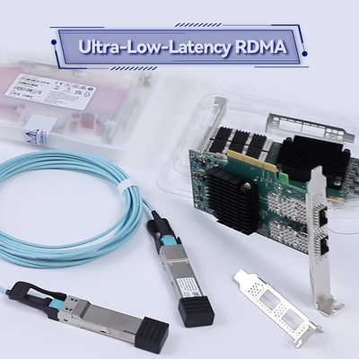 Mcx4121a-XCAT connectX-4 van de het Netwerkkaart 10GbE van Lx de ENGELSE Mellanox Dubbele Haven SFP28 PCIe3.0 X8