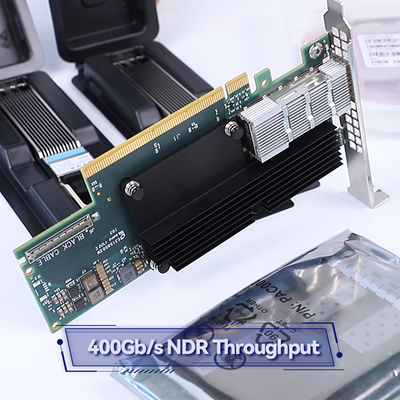 Mcx4121a-XCAT connectX-4 van de het Netwerkkaart 10GbE van Lx de ENGELSE Mellanox Dubbele Haven SFP28 PCIe3.0 X8