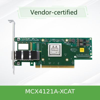 Van de het Netwerkkaart 25Gb/S SFP28 QSFP28 van mcx4121a-XCAT Mellanox de Lage Flexibele Latentie