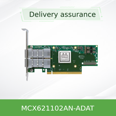 Van de het Netwerkkaart van mcx621102an-ADAT 25GbE Mellanox Adapter connectX-6 DX ENGELSE SFP28