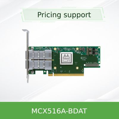 ConnectX-5 ex ENGELSE Mellanox-de Kaart mcx516a-BDAT 40GbE 2x Haven QSFP28 4,0 X16 van de Netwerkadapter