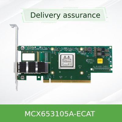de het Netwerkkaart mcx653105a-ECAT van 100GbE VPI Mellanox kiest Haven QSFP56 100GbE uit