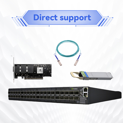 MQM8700-HS2F Mellanox-netwerkswitch Versnel HPC- en AI-toepassingen