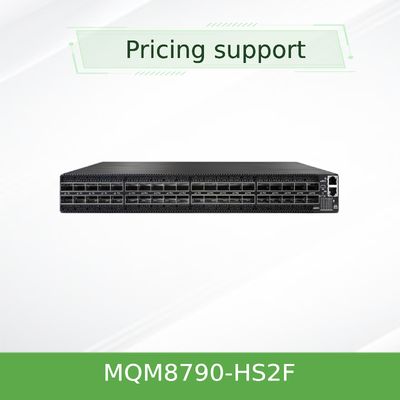 Schakelaar 40 QSFP56-Havens HDR 2 van MQM8790-HS2F Mellanox Infiniband Voedingenp2c Luchtstroom
