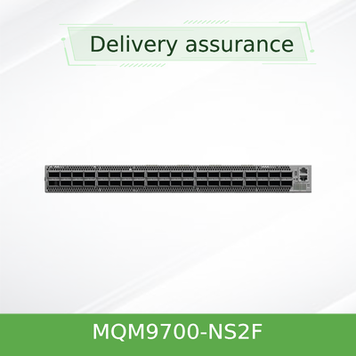 MQM9700-NS2F Mellanox Infiniband Switch Quantum 2 NDR Software 64 NDR Ports 32 Osfp Ports 2 Power