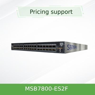 MSB7800-ES2F 36 de Schakelaars Hoge Prestaties van Havenmellanox Ethernet