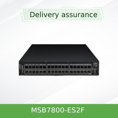 Mellanox MSB7800-ES2F InfiniBand EDR 100Gb/S Switch System 36 QSFP28 poorten 1U