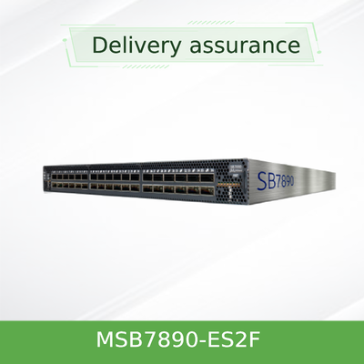 MSB7890-ES2F Mellanox Ethernet schakelt 48 SFP+-de Software Krachtige Flexibel van het Havensbeheer