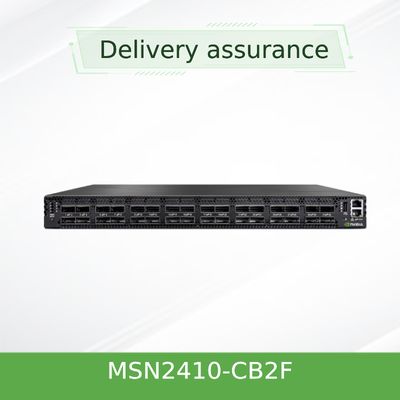 Het Netwerkschakelaar Ethernet van MSN2410-CB2F Mellanox met Onyx 18 SFP28 en 4 QSFP28-Havens