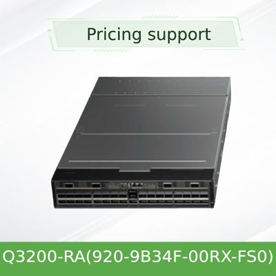 Nvidia Q3200-Ra Quantum-3 Gebaseerde Twee Aangrenzende Xdr Infiniband Switches met Vlan Ondersteuning 2u 36 Xdr Poorten 18 Osfp Cages